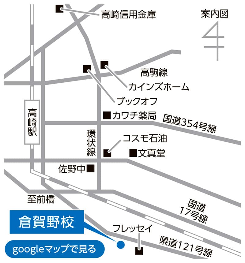 倉賀野地図